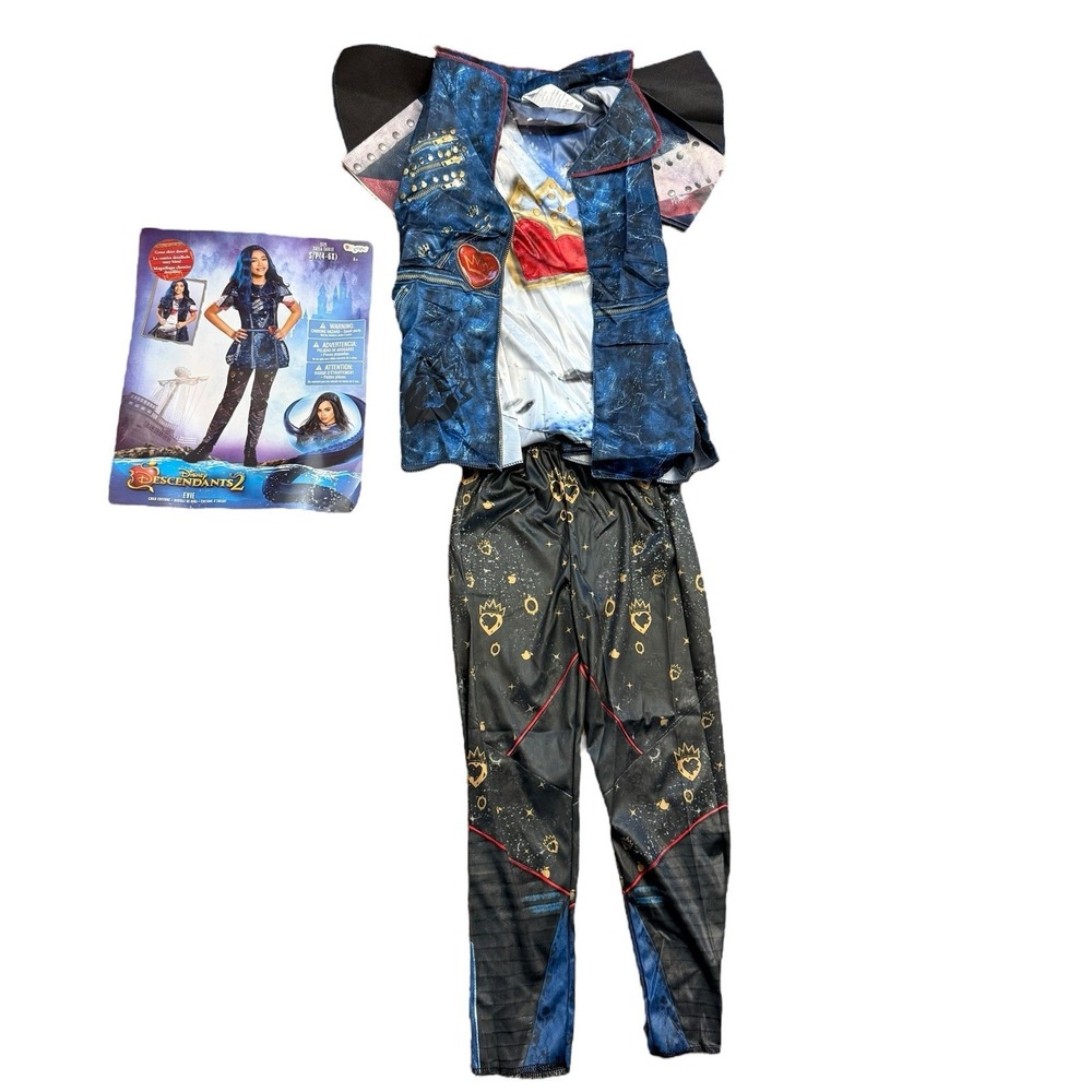 Disguise Disney Descendants 2 Evie Costume Size 4-6X Girls Outfit Halloween